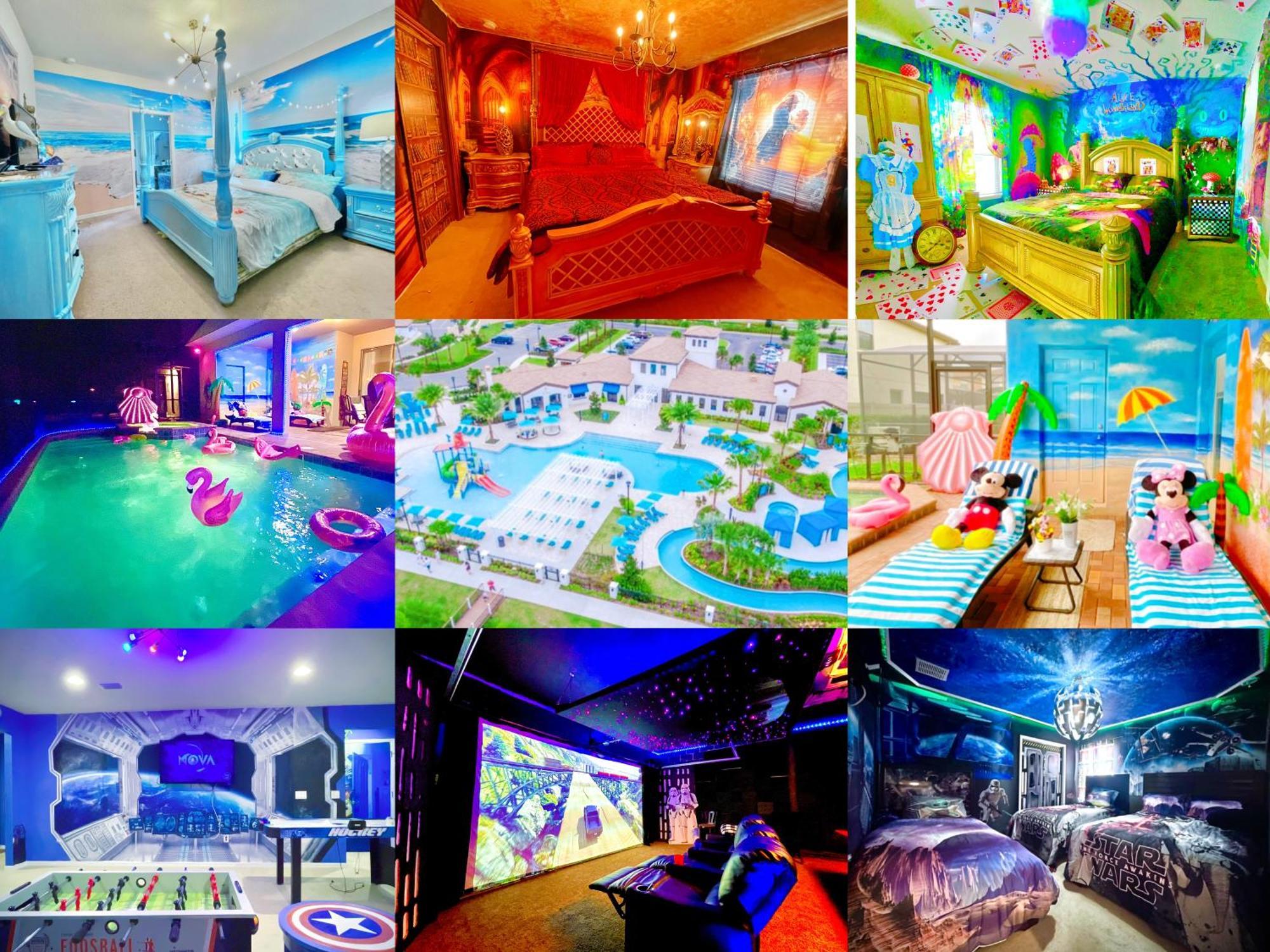 Disney Vacation Rental With Private Pool & Theatre Kissimmee Buitenkant foto
